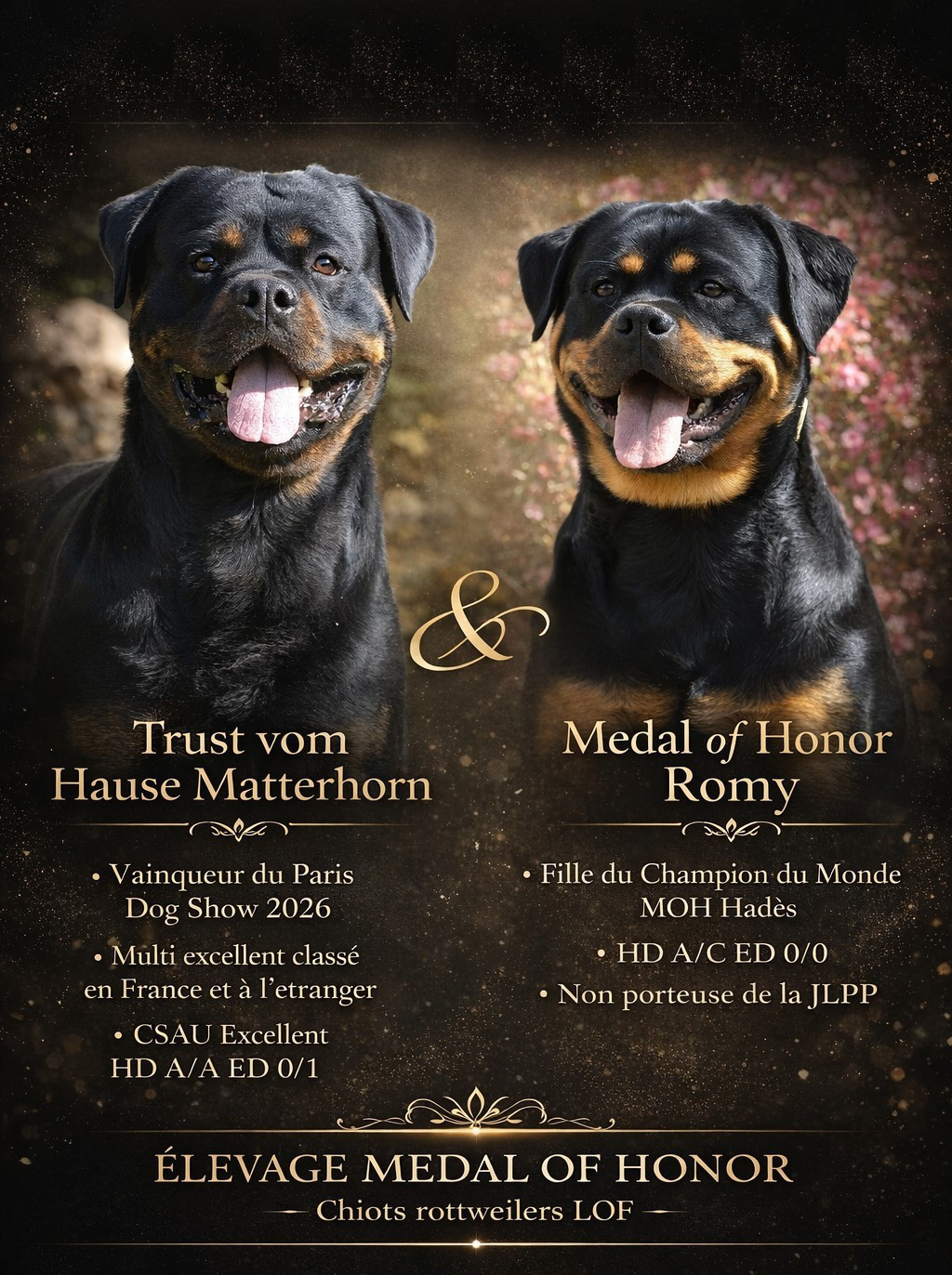 Naissances attendues début Avril !